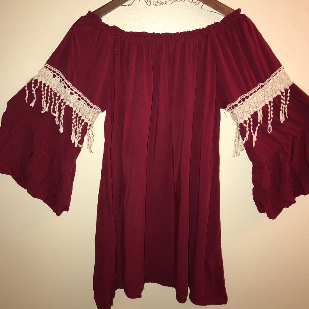 Off the shoulder boutique dress